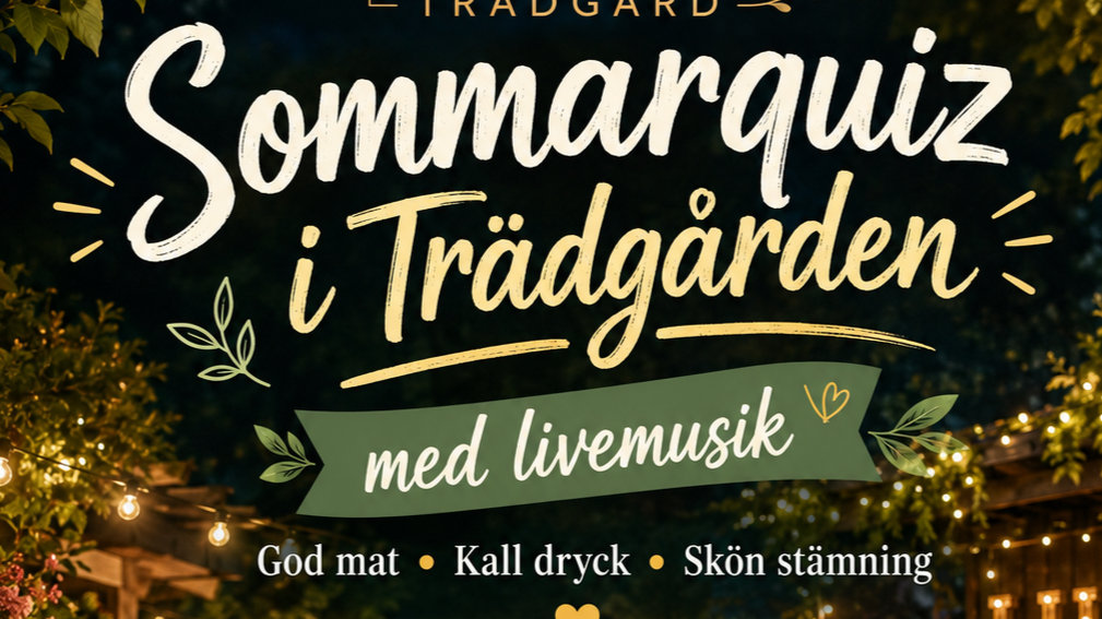 Sommarquiz i Trädgården! Lux