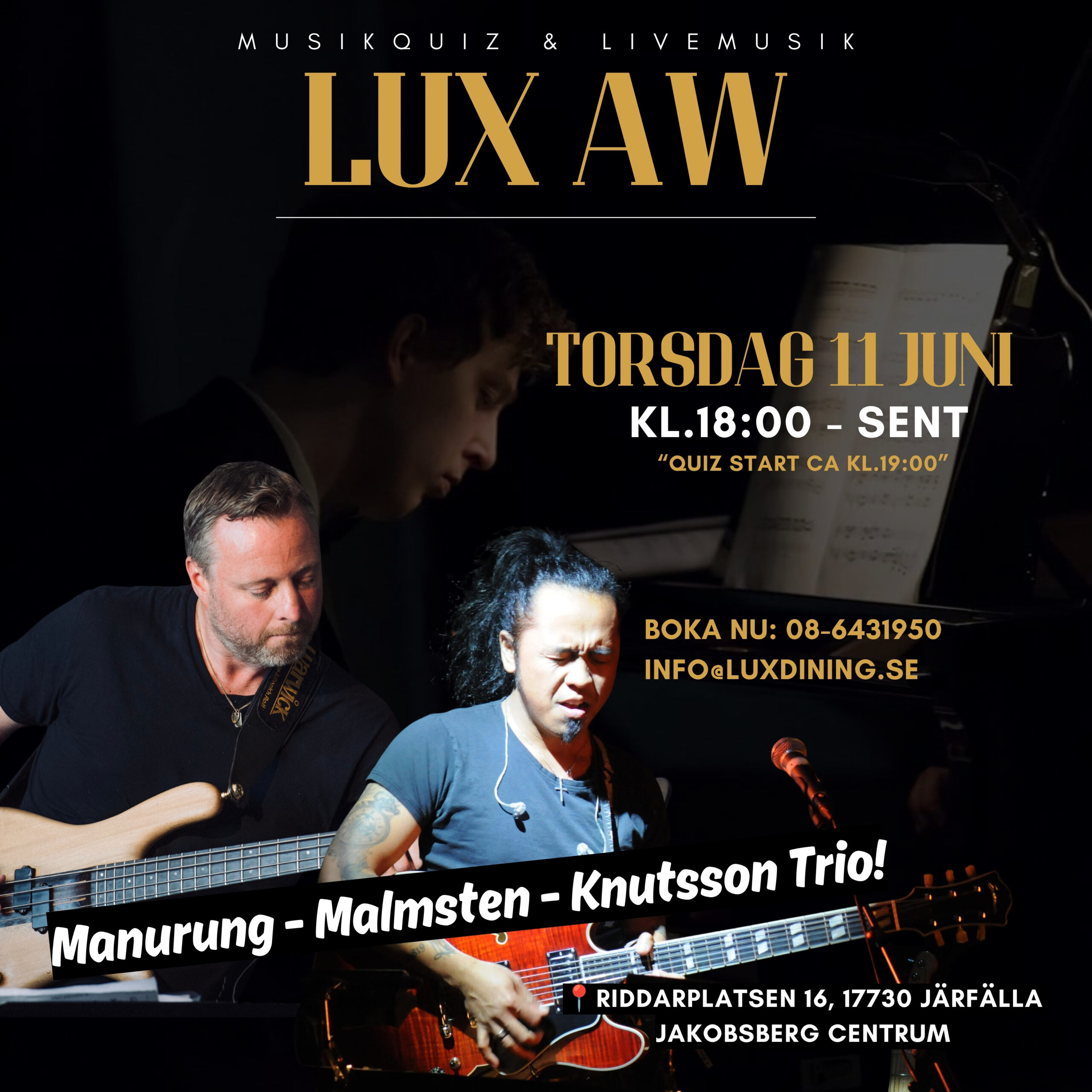 LUX AW med quiz! Lux