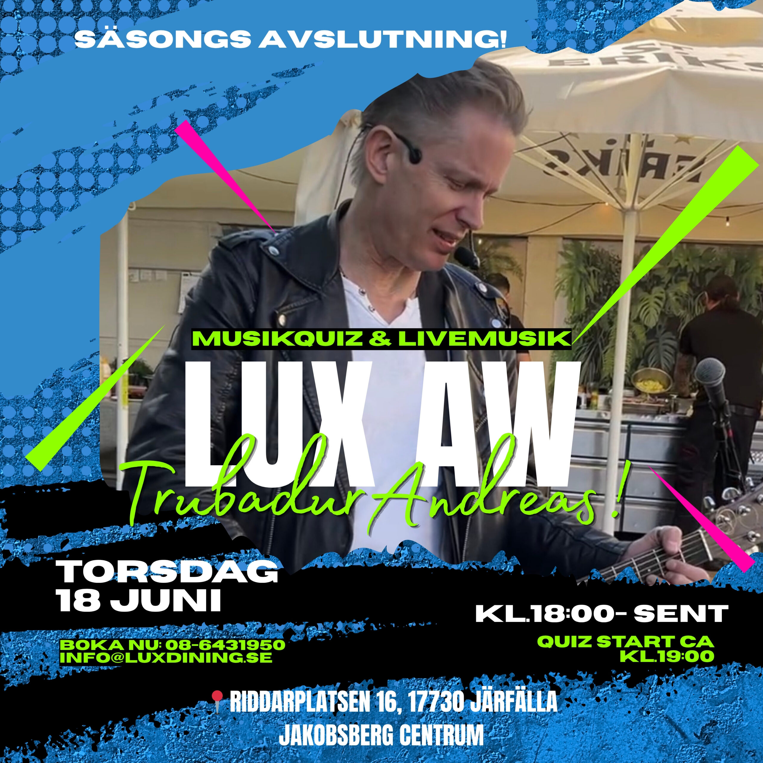 LUX AW Säsongsavslutning Lux